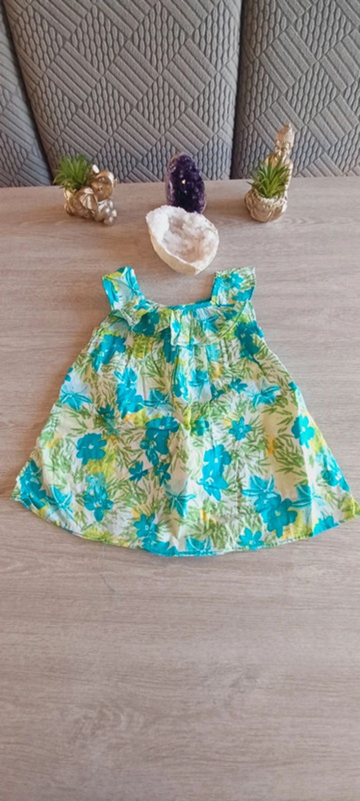 Robe fleurie 12 mois