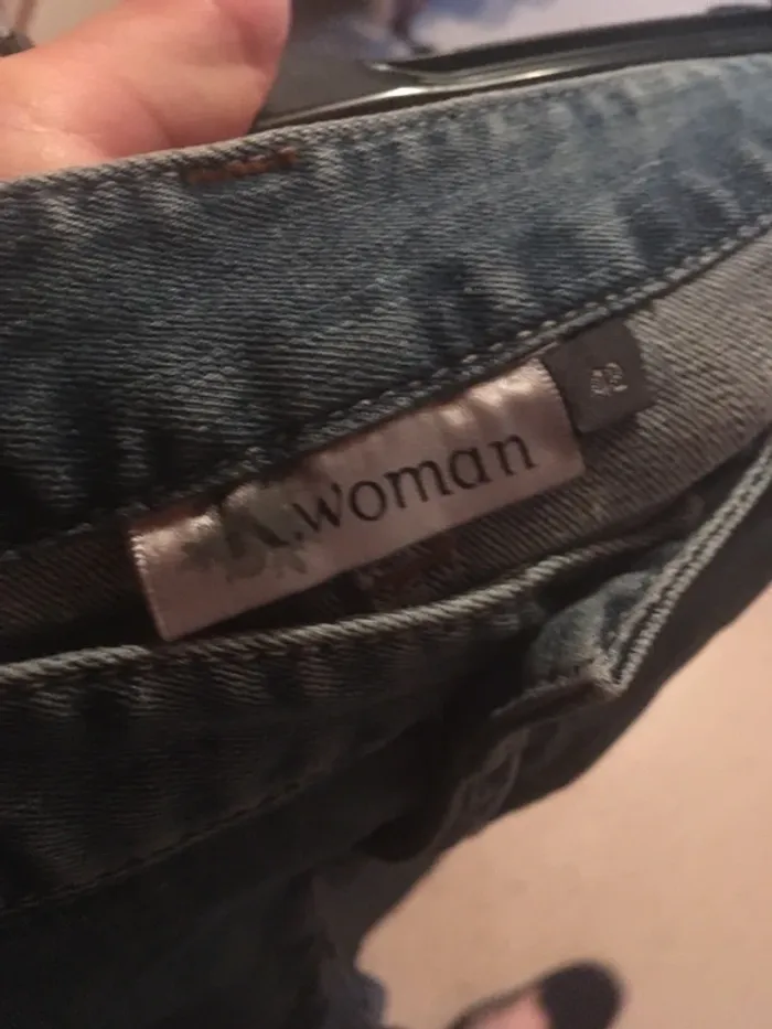Jupe en jean @ - photo numéro 3