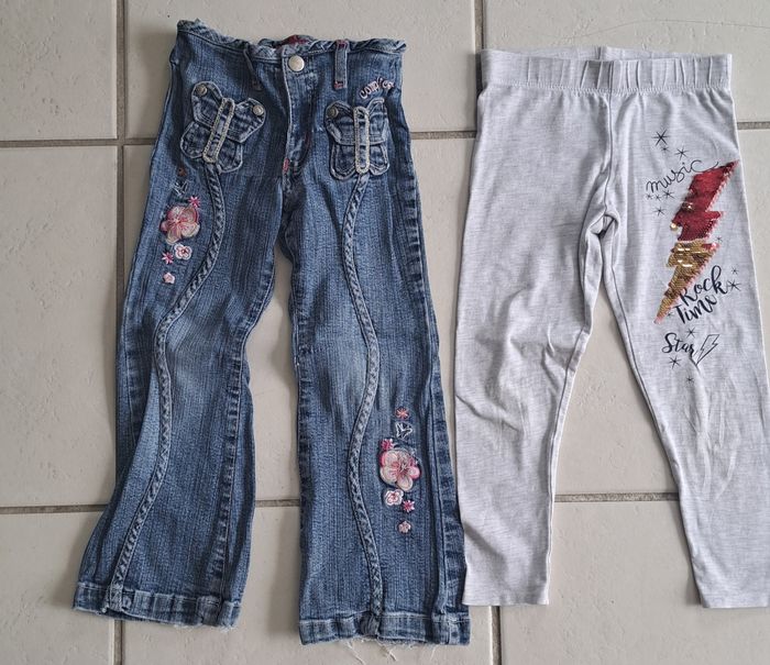 Jean et legging