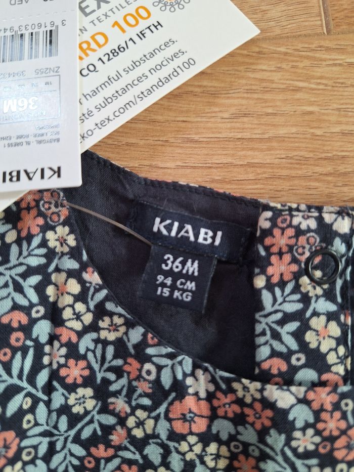 Robe fleurie manches courtes 36 mois (94cm) - photo numéro 5