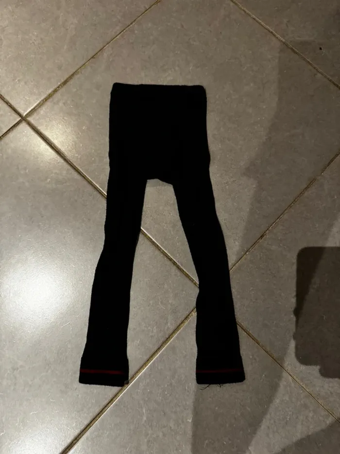 Legging / Collant - Okaidi - Bleu marine & rouge - 4/6 ans - photo numéro 3