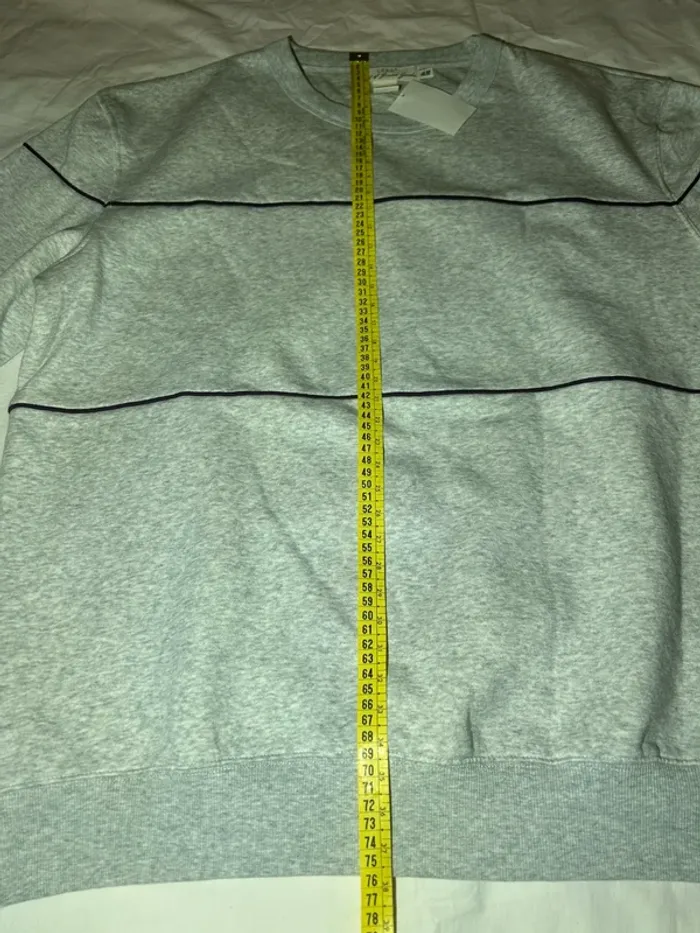 Pull gris h&m - photo numéro 8