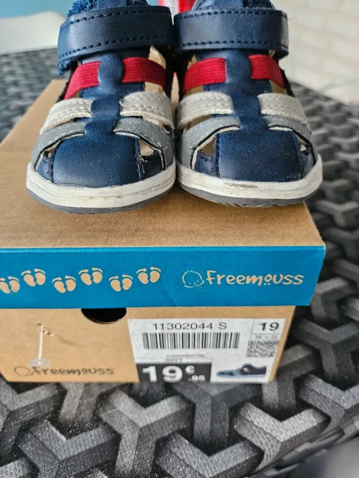 chaussures ouvertes bebe - photo numéro 3