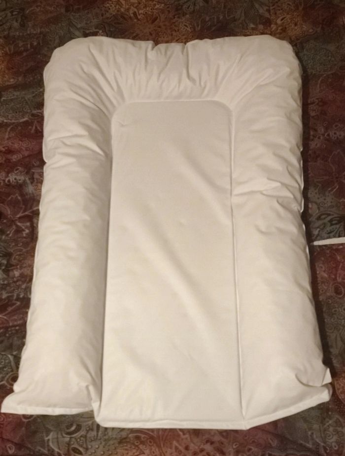 Matelas à langer neuf blanc uni - photo numéro 2