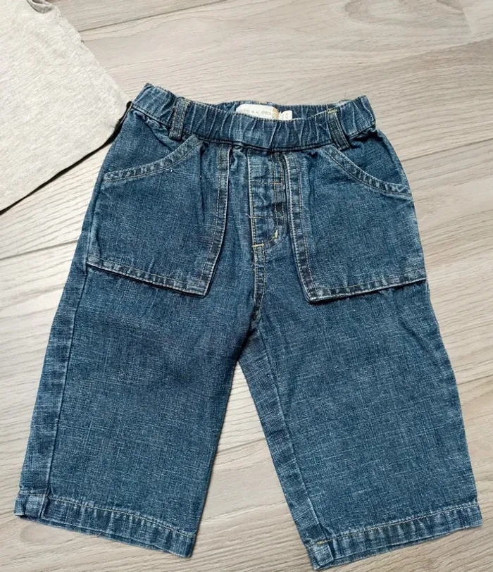 Ensemble t-shirt et jeans garçon 6 mois Tape à l'oeil - photo numéro 7