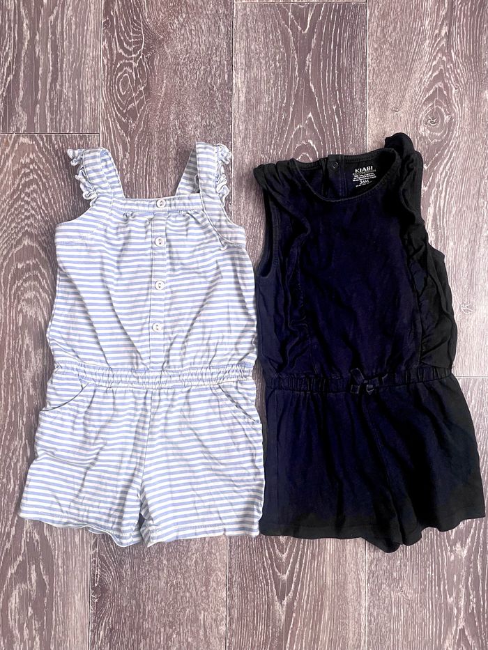 2 combishorts 36 mois (Kiabi/Tex)
