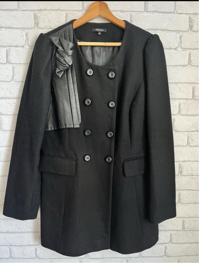 Manteau Morgan taille XL / Manteau mi-long Noir