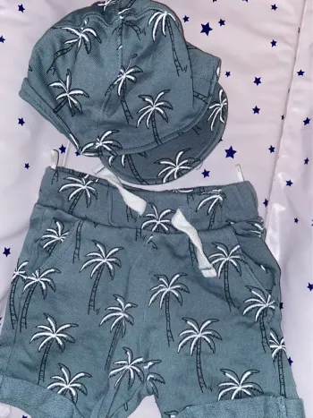 Ensemble short casquette