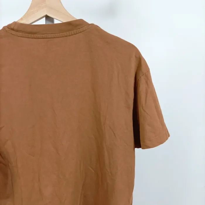 T-shirt marron logo Jack and Jones Relaxed Fit – Taille M A1035 - photo numéro 7