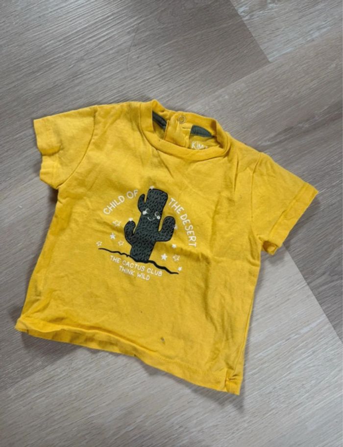 Lot 4 tee shirt 6 mois - photo numéro 3