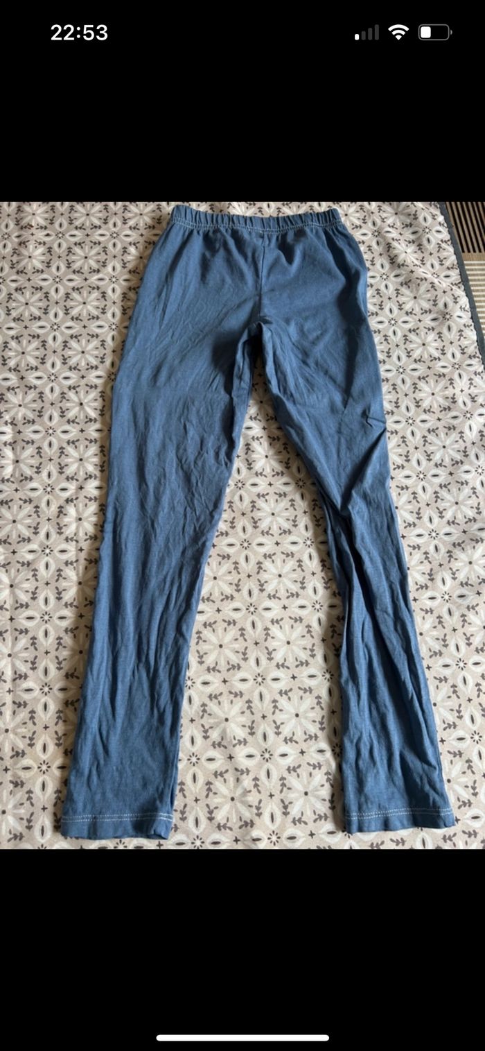 Pyjama 2 pièces bleu licorne 8 ans - photo numéro 5