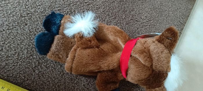 Marionnette cheval peluche salco - photo numéro 3