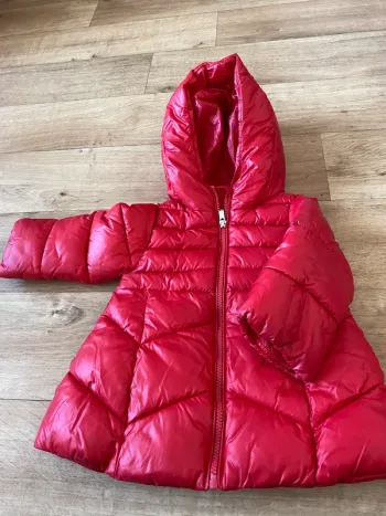 Doudoune rouge jacadi 24 mois