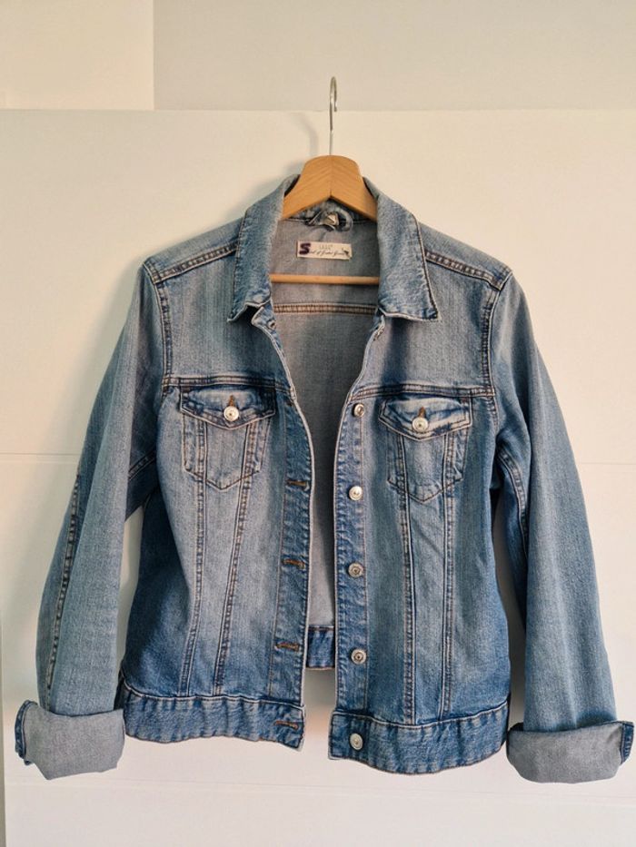 💙 Veste en jean H&M – Taille L 💙 - photo numéro 3