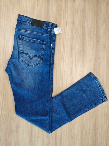 Jeans Hugo boss label vert taille 44 fr bleu vintage