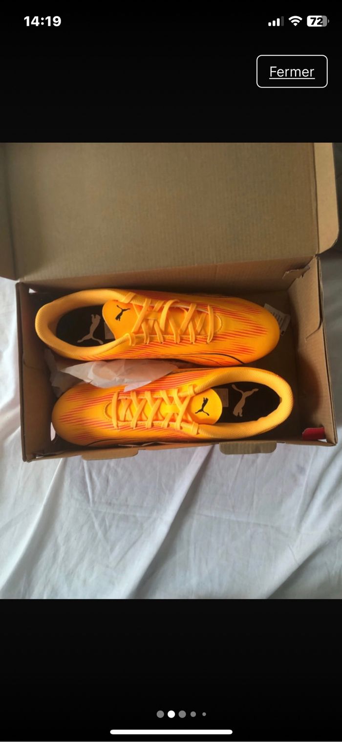 Chaussures de football puma play 43 neuf jamais porté - photo numéro 2