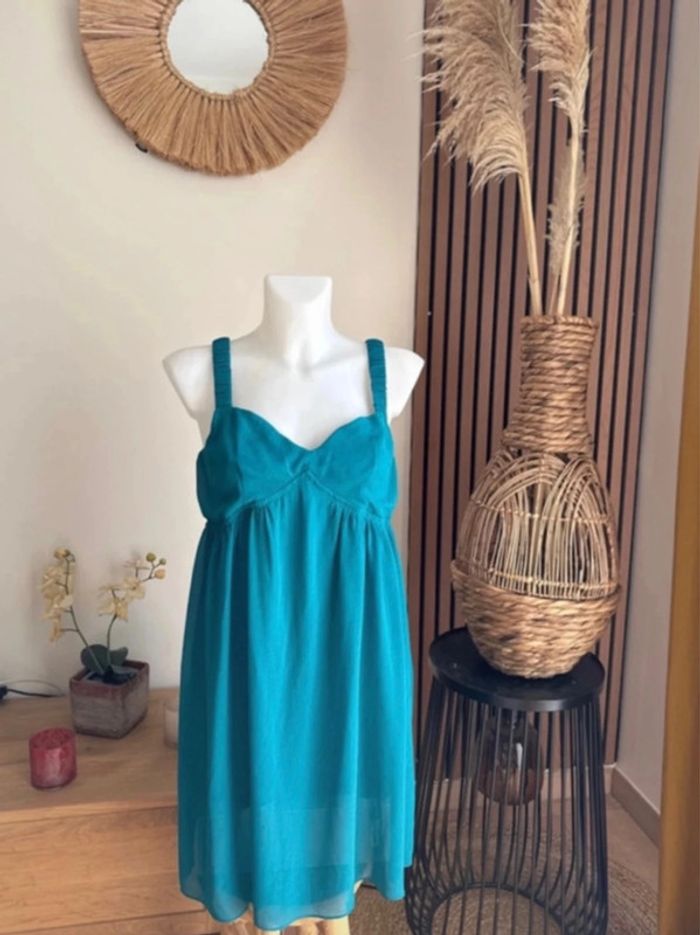 Robe d’été verte Naf Naf - photo numéro 2