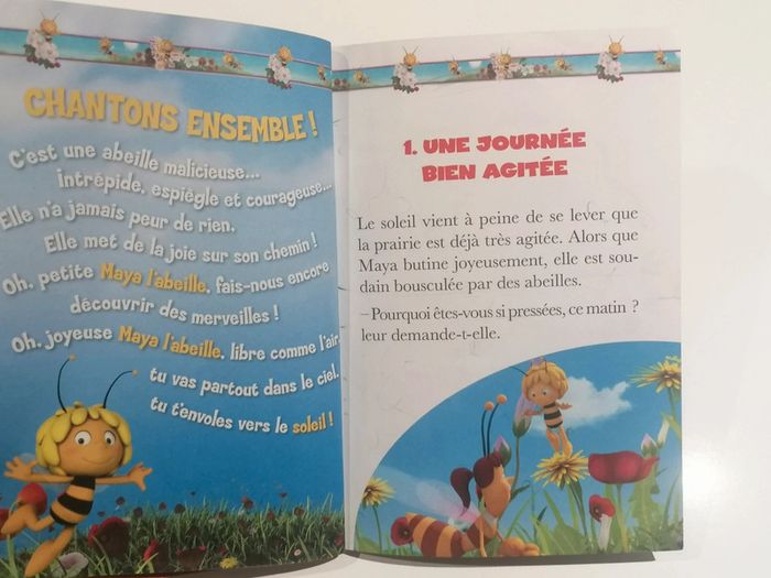 Livre Maya l abeille la ruche au bois dormant 🐝 - photo numéro 8