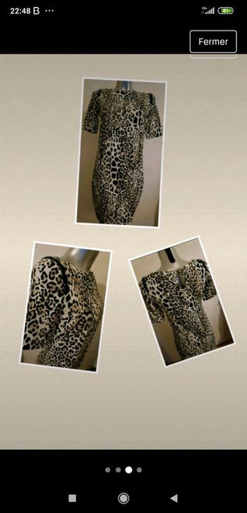 Robe sexy leopard