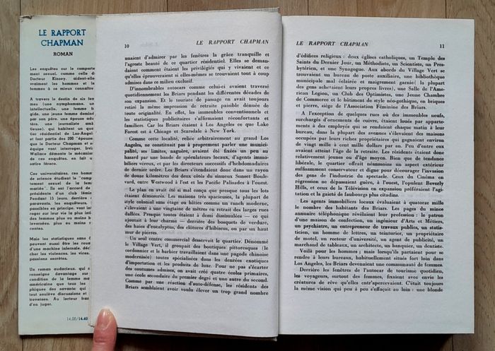 Irving Wallace - le rapport Chapman - photo numéro 9