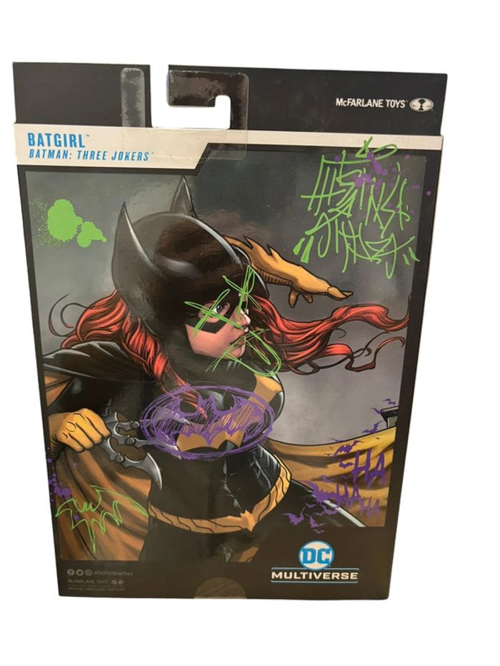 Figurine Dc Comics Multiverse Batgirl McFarlane Toys Gold Label neuf - photo numéro 2