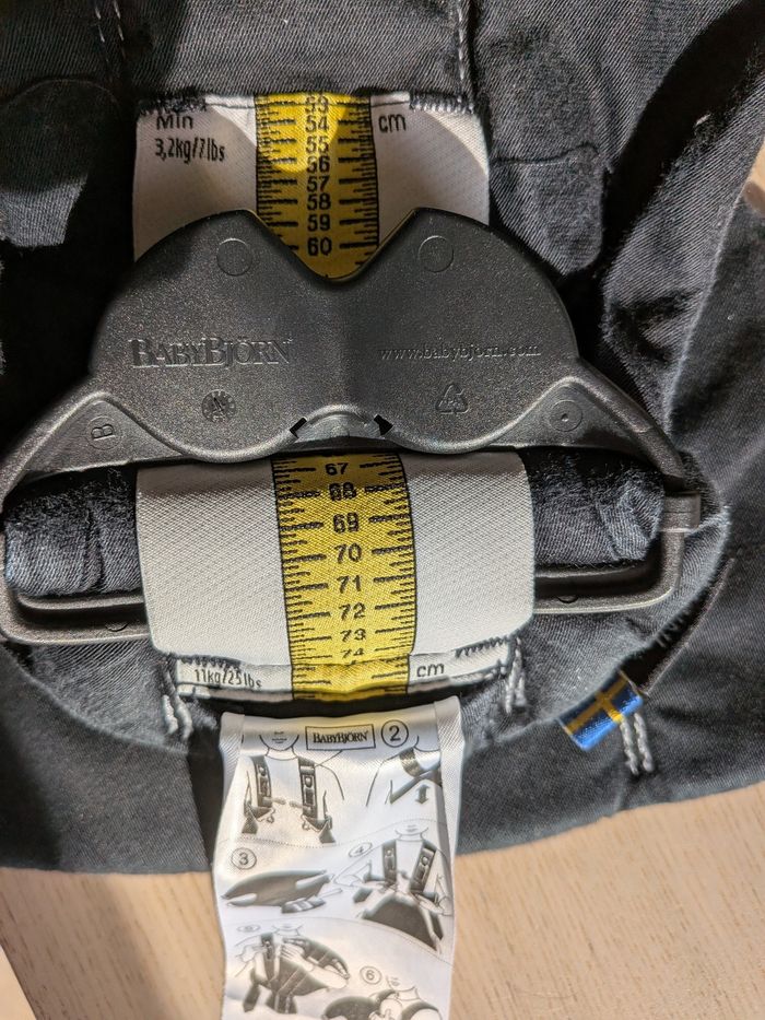 Porte bébé babybjorn mini - photo numéro 5