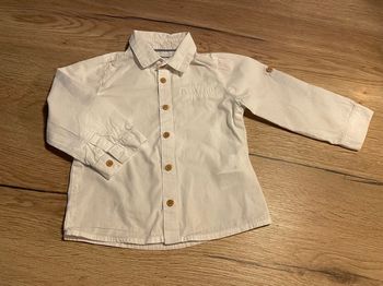 Chemise blanche 2 ans