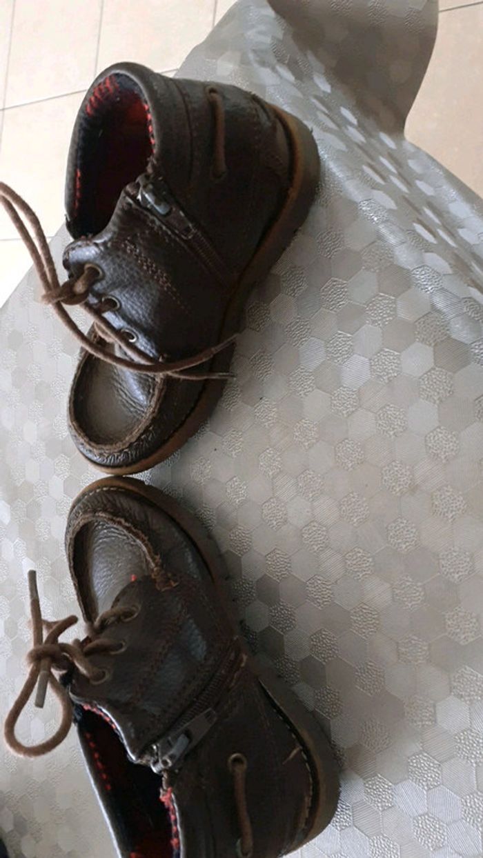 Chaussures montantes marron taille 26 - photo numéro 3