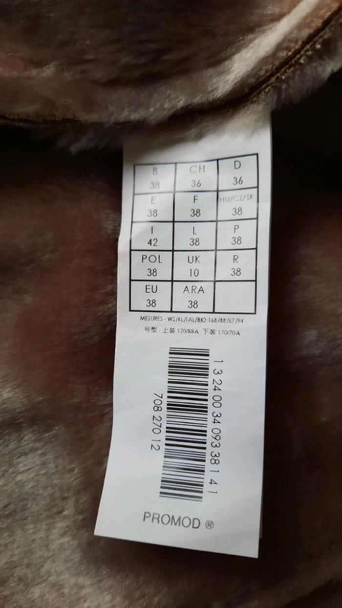 Promod - Manteau Taille 38 🌸 - photo numéro 9