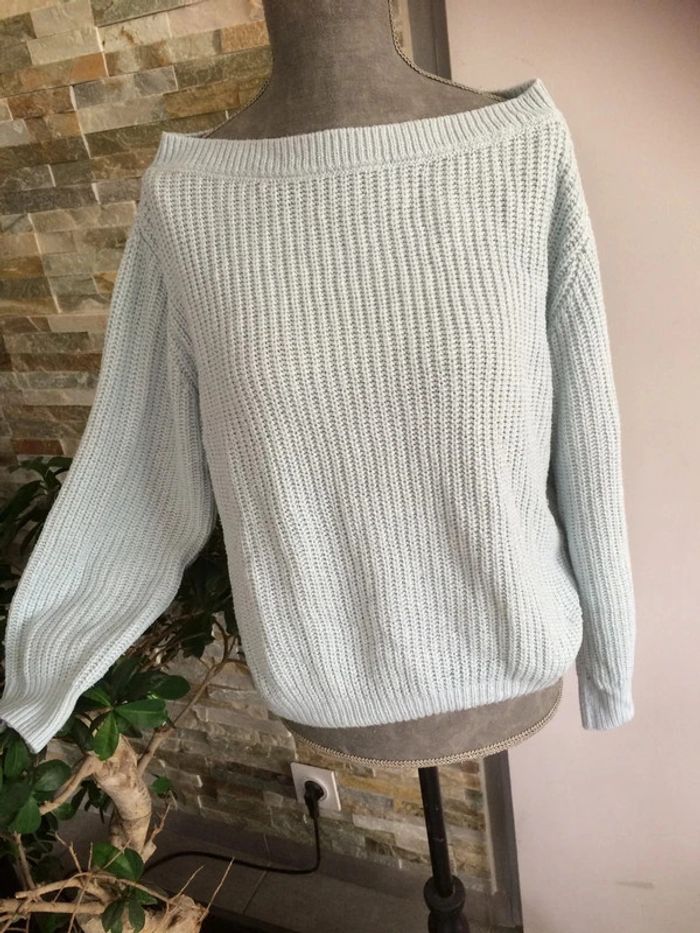 Pull bleu ciel Shein