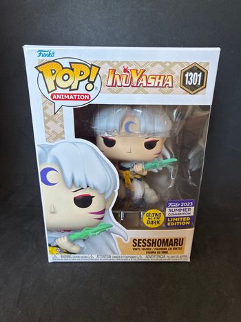 Funko pop sesshomaru inuyasha 1301 glows in the dark 