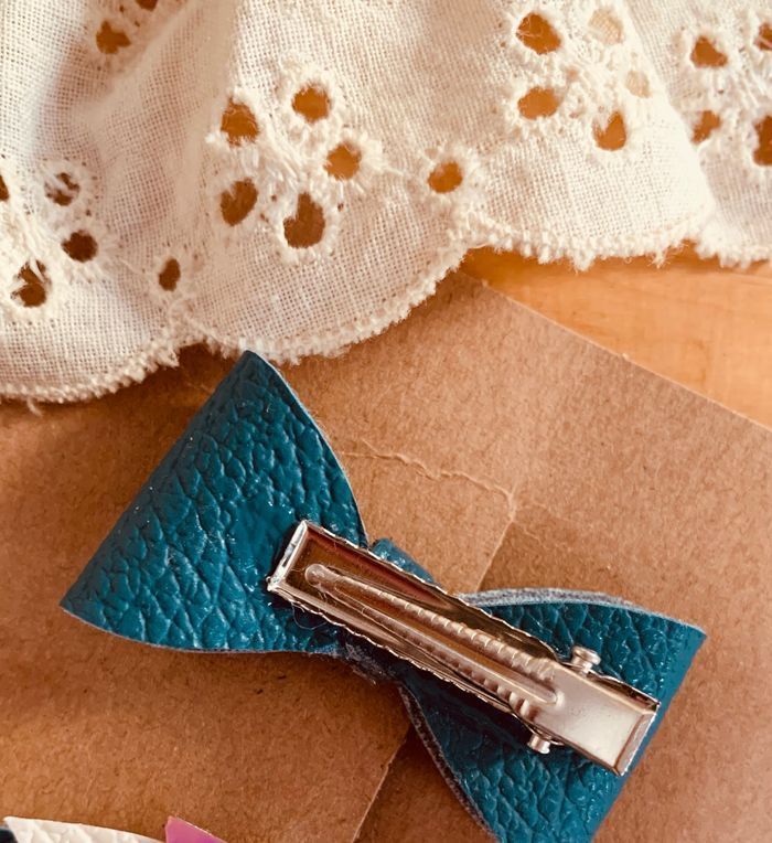 Pinces cheveux faits mains - photo numéro 4