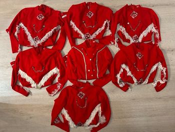 Lot de 7 costumes