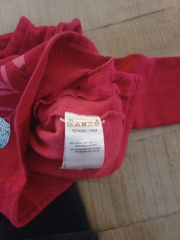 Ensemble gris et fushia - photo numéro 5