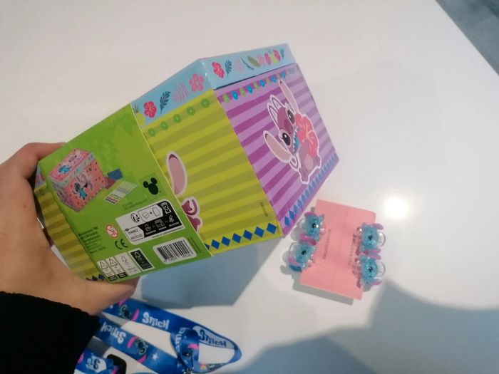 Ensemble sac Stitch, pinces Stitch,coffre bijoux Stitch 👧🏻 - photo numéro 5