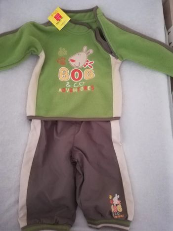Ensemble jogging et polaire 12 mois