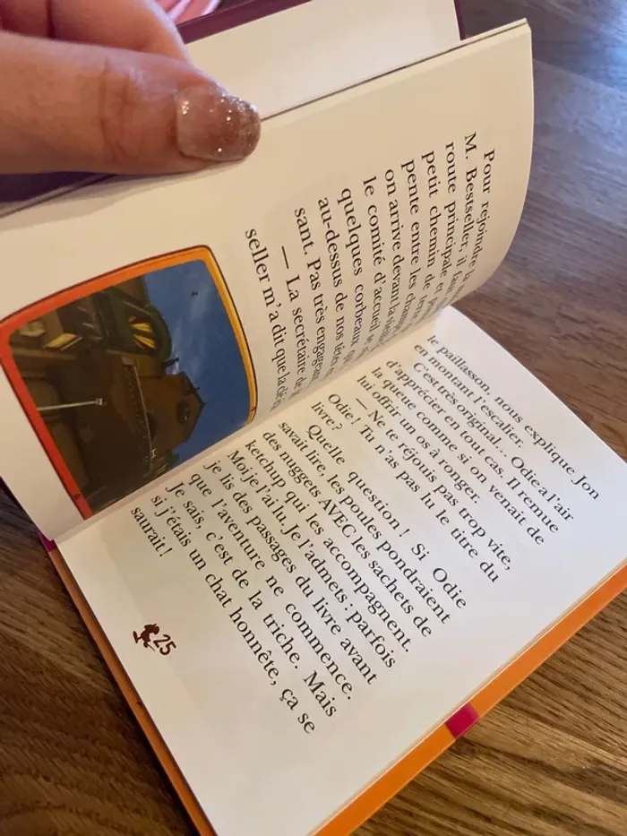 Livre La bibliothèque Rose Garfield et Cie Attention chat fantôme ! Numéro 9 - photo numéro 7