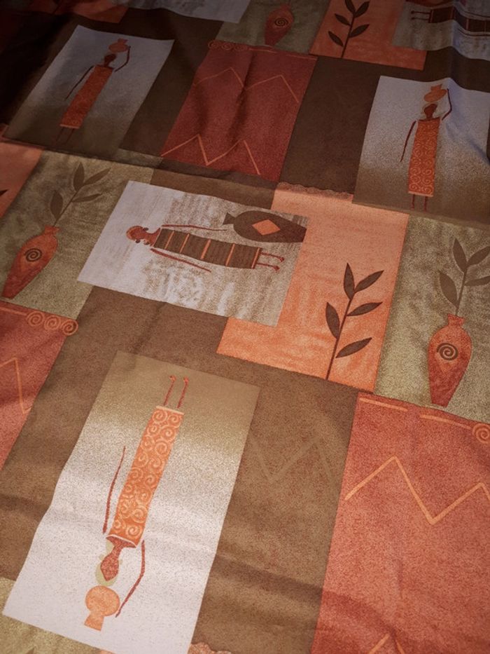 Nappe africaine ovale 150 par 235 cm - photo numéro 4