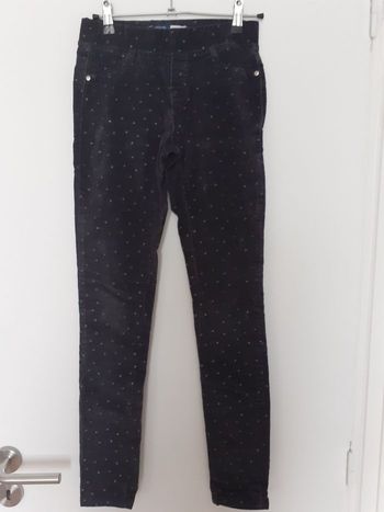 Tregging fille 12 ans noir Okaïdi