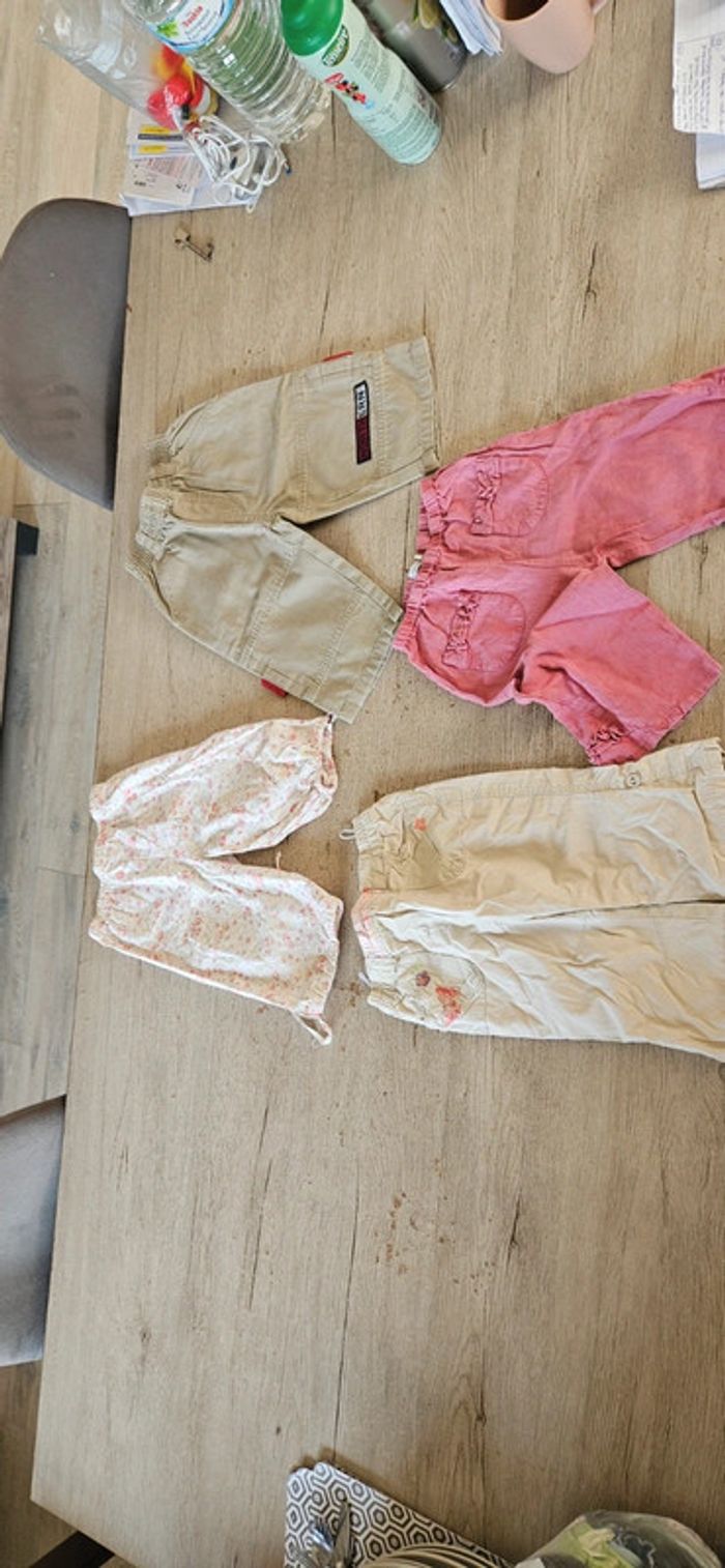 Lot de 38 vêtements fille printemps/été en 12 mois, très bon etat - photo numéro 12