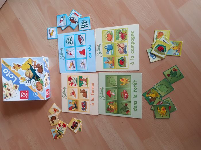 Lot 4 jeux 2 ans+ Puzzles - Loto - Nathan - Ravensburger - photo numéro 2