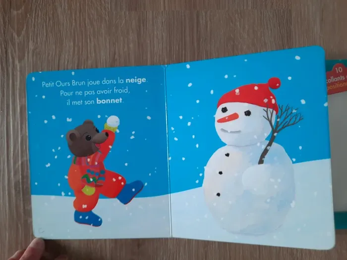 Livre petit ours brun - photo numéro 2