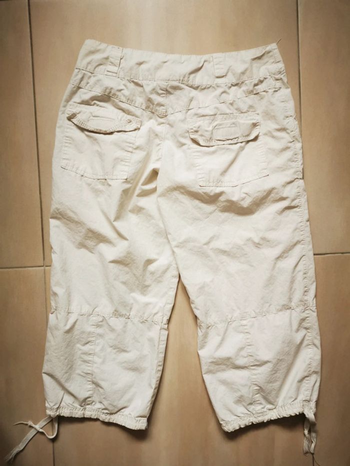 Pantacourt blanc pimkie 36 - photo numéro 6