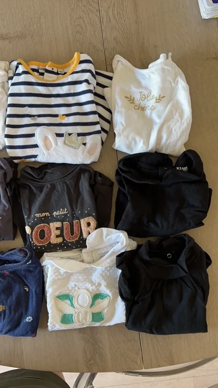 Lot de 15 tshirts manches longues - photo numéro 2