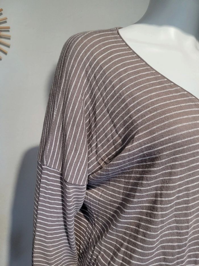 Pull fin rayé - photo numéro 4