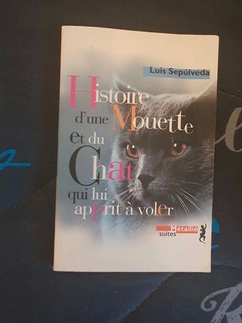 Livre histoire d 'une mouette et du chat