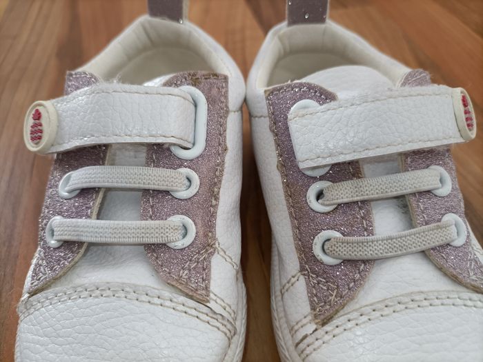 Basket blanche paillettes roses 21 frimousse - photo numéro 8