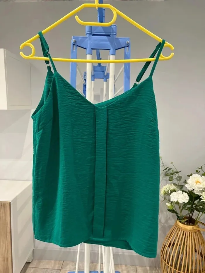 Débardeur vert SHEIN 34