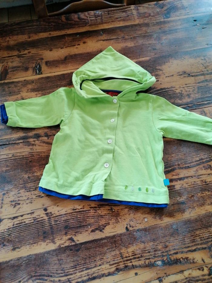 Gilet avec capuche 12 mois