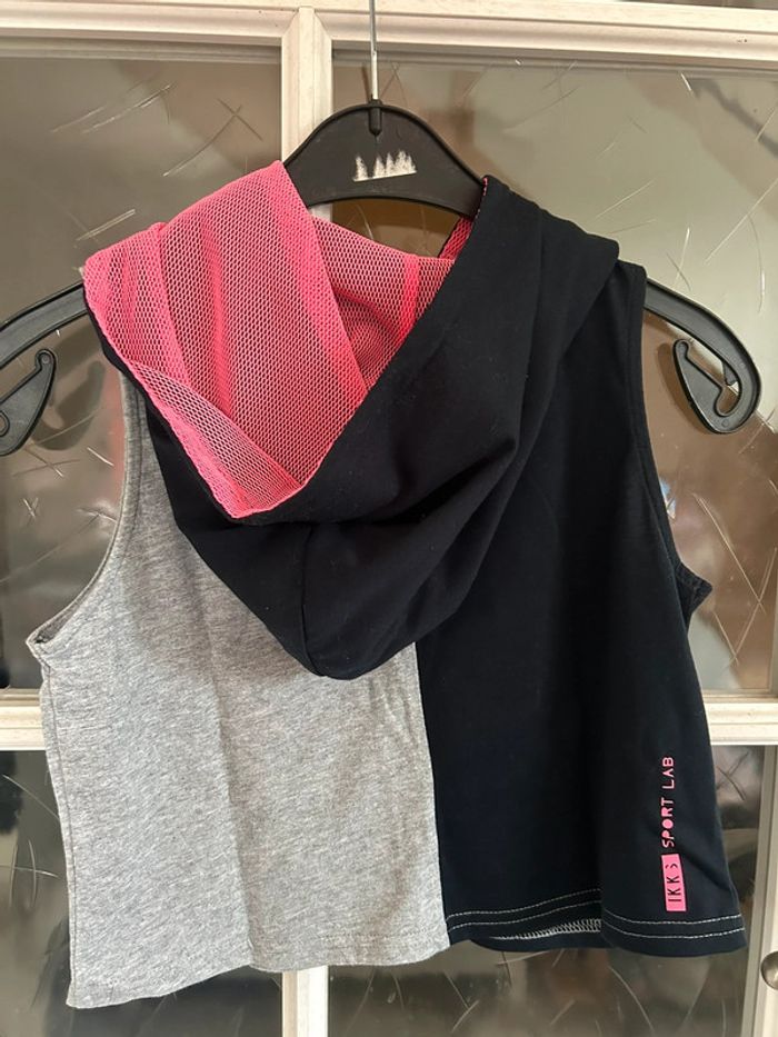 Sweat sans manche à capuche IKKS - photo numéro 3